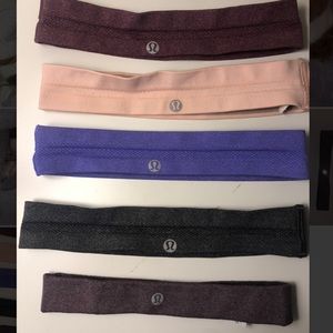 Lululemon headbands set of 5